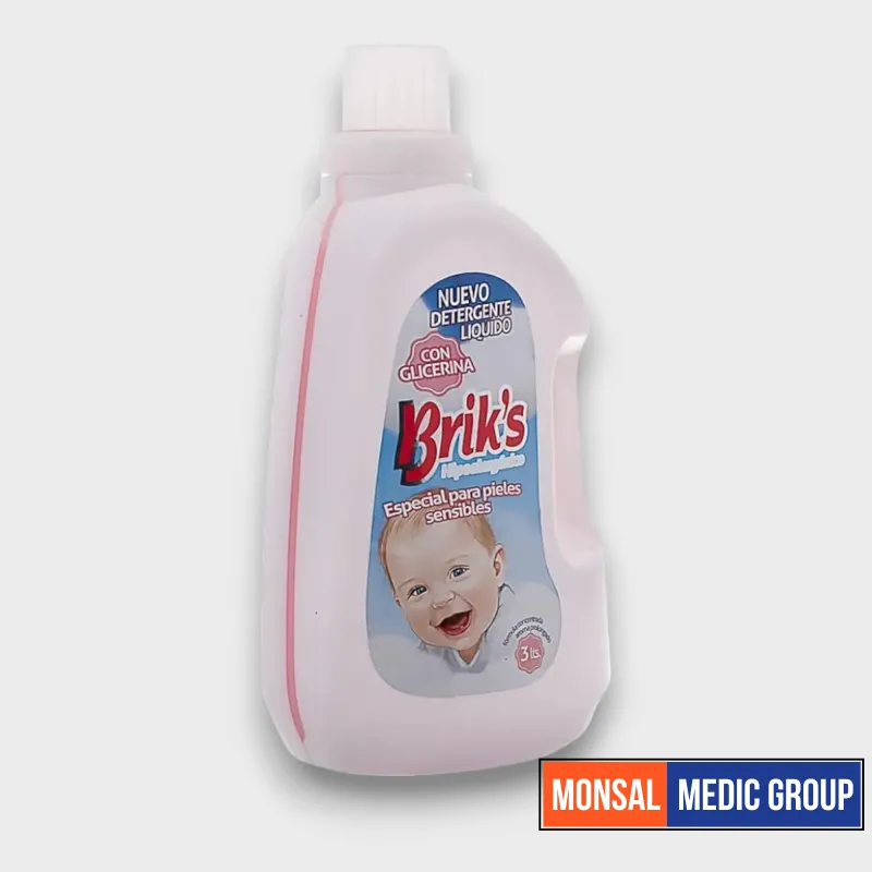 Detergente Briks Hipoalergenico 3 Lts